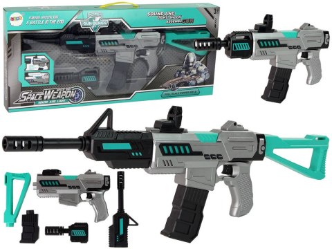 KARABIN PISTOLET MAGAZYN MEGA BRON DŹWIĘK ŚWIATŁO KARABIN PISTOLET MAGAZYN MEGA BRON DŹWIĘK ŚWIATŁO