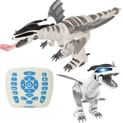 MEGA SMOK DINOZAUR ZDALNIE STEROWANY RYCZY 70CM MEGA SMOK DINOZAUR ZDALNIE STEROWANY RYCZY 70CM