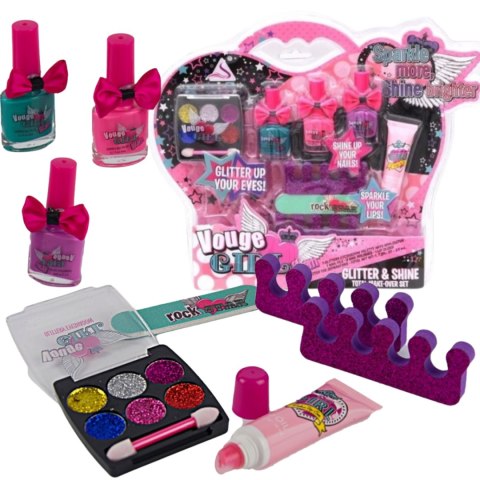 MEGA ZESTAW KOSMETYKÓW DO PAZNOKCI TWARZY MAKEUP MEGA ZESTAW KOSMETYKÓW DO PAZNOKCI TWARZY MAKEUP