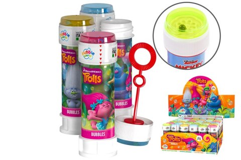 BAŃKI MYDLANE 60 ML TROLLS GRA LABIRYNT PIŁKA BAŃKI MYDLANE 60 ML TROLLS GRA LABIRYNT PIŁKA