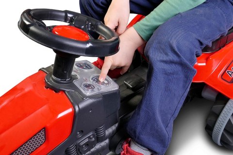 MEGA TRAKTOR NA PEDAŁY DLA DZIECI NA OGRÓD KLAKSON MEGA TRAKTOR NA PEDAŁY DLA DZIECI NA OGRÓD KLAKSON