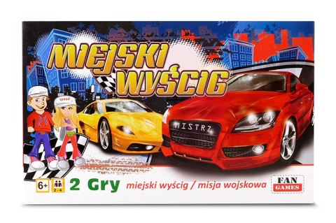 GRY PLANSZOWE 2w1 MIEJSKI WYŚCIG MISJA WOJSKOWA GRY PLANSZOWE 2w1 MIEJSKI WYŚCIG MISJA WOJSKOWA