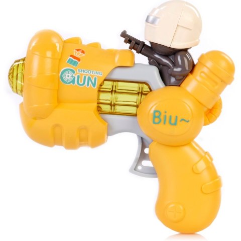 INTERAKTYWNY PISTOLET BROŃ ŚWIATŁO DŹWIĘK INTERAKTYWNY PISTOLET BROŃ ŚWIATŁO DŹWIĘK