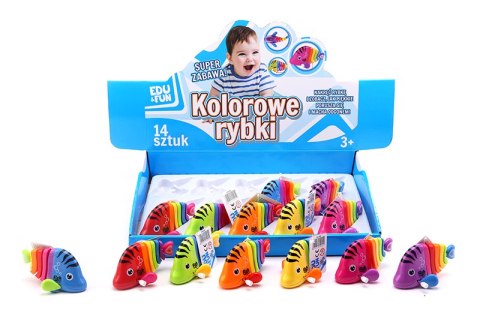 NAKRĘCANA KOLOROWA RYBKA NAKRĘCANA SENSORYCZNA NAKRĘCANA KOLOROWA RYBKA NAKRĘCANA SENSORYCZNA