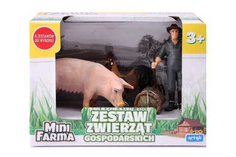 ZESTAW FIGUREK MAŁY ROLNIK ZWIERZĘTA NA FARMIE ZESTAW FIGUREK MAŁY ROLNIK ZWIERZĘTA NA FARMIE