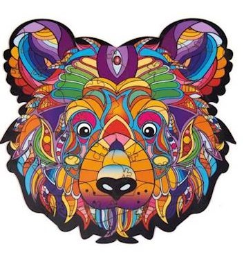 PUZZLE DREWNIANE UKŁADANKA MIŚ MISIU NIEDŹWIEDŹ PUZZLE DREWNIANE UKŁADANKA MIŚ MISIU NIEDŹWIEDŹ