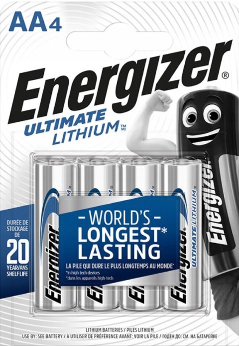 BATERIA LITOWA ULTIMATE ENERGIZER Lithium LR06/4sz BATERIA LITOWA ULTIMATE ENERGIZER Lithium LR06/4sz