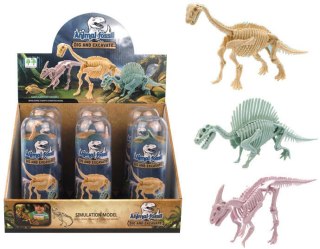 SZKIELET DINOZAURA W TUBIE DO ZABAWY DLA DZIECI