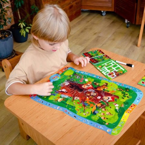 GRA EDUKACYJNA PUZZLE DETEKTYW LEŚNA PRZYGODA ZWIERZĘTA LUPA ROTER KAFER GRA EDUKACYJNA PUZZLE DETEKTYW LEŚNA PRZYGODA ZWIERZĘTA LUPA ROTER KAFER