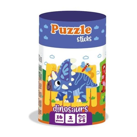 GRA EDUKACYJNA PUZZLE PATYCZKI DINOZAURY WZORY UKŁADANKA ROTER KAFER GRA EDUKACYJNA PUZZLE PATYCZKI DINOZAURY WZORY UKŁADANKA ROTER KAFER