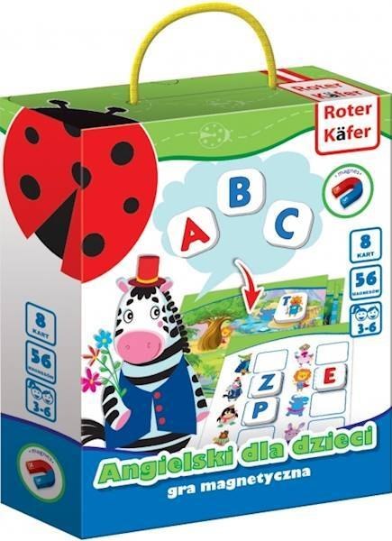 GRA MAGNETYCZNA ANGIELSKI DLA DZIECI KARTY MAGNESY UKŁADANKA ROTER KAFER GRA MAGNETYCZNA ANGIELSKI DLA DZIECI KARTY MAGNESY UKŁADANKA ROTER KAFER