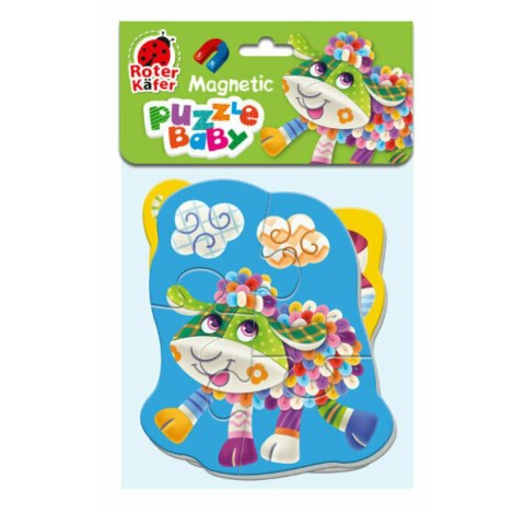 PIANKOWE PUZZLE MAGNETYCZNE OWCA I ŚWINKA DLA NAJMŁODSZYCH ROTER KAFER PIANKOWE PUZZLE MAGNETYCZNE OWCA I ŚWINKA DLA NAJMŁODSZYCH ROTER KAFER