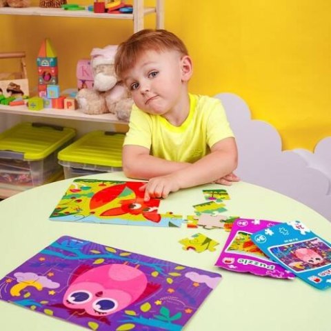 PUZZLE W OPAKOWANIU TYPU STAND-UP UROCZA SÓWKA UKŁADANKA ROTER KAFER PUZZLE W OPAKOWANIU TYPU STAND-UP UROCZA SÓWKA UKŁADANKA ROTER KAFER