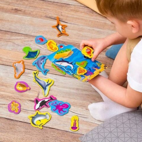 ZESTAW MAGNETYCZNY MORSKIE ŻYCIE Z TABLICĄ MAGNESY UKŁADANKA ROTER KAFER ZESTAW MAGNETYCZNY MORSKIE ŻYCIE Z TABLICĄ MAGNESY UKŁADANKA ROTER KAFER