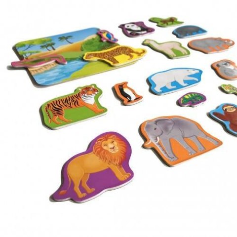 ZESTAW MAGNETYCZNY ZOO Z TABLICĄ MAGNESY UKŁADANKA ROTER KAFER ZESTAW MAGNETYCZNY ZOO Z TABLICĄ MAGNESY UKŁADANKA ROTER KAFER