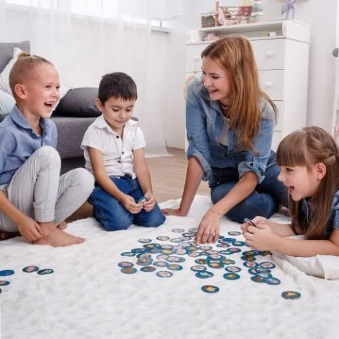 GRA EDUKACYJNA WESOŁE RODZINKI ZWIERZĘTA ŻETONY GRA DLA DZIECI ROTER KAFER GRA EDUKACYJNA WESOŁE RODZINKI ZWIERZĘTA ŻETONY GRA DLA DZIECI ROTER KAFER
