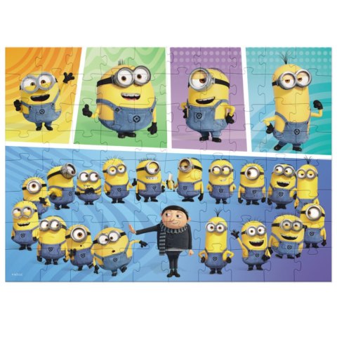 PUZZLE MINIONS MINIONKI 80 ELEMENTÓW KOLOROWA I WESOŁA UKŁADANKA DLA DZIECI PUZZLE MINIONS MINIONKI 80 ELEMENTÓW KOLOROWA I WESOŁA UKŁADANKA DLA DZIECI