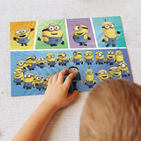 PUZZLE MINIONS MINIONKI 80 ELEMENTÓW KOLOROWA I WESOŁA UKŁADANKA DLA DZIECI PUZZLE MINIONS MINIONKI 80 ELEMENTÓW KOLOROWA I WESOŁA UKŁADANKA DLA DZIECI