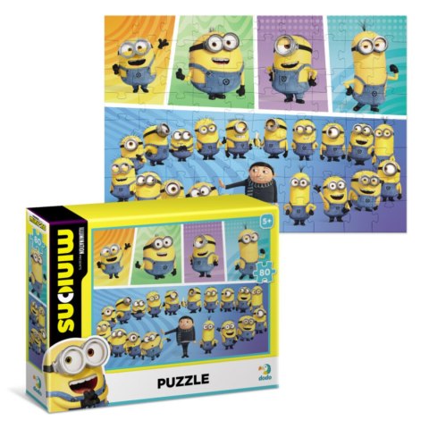 PUZZLE MINIONS MINIONKI 80 ELEMENTÓW KOLOROWA I WESOŁA UKŁADANKA DLA DZIECI PUZZLE MINIONS MINIONKI 80 ELEMENTÓW KOLOROWA I WESOŁA UKŁADANKA DLA DZIECI