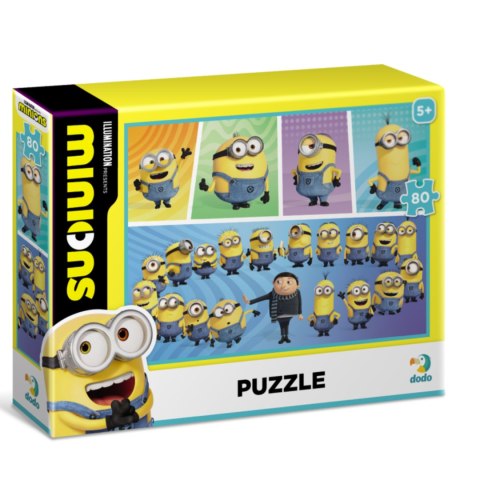 PUZZLE MINIONS MINIONKI 80 ELEMENTÓW KOLOROWA I WESOŁA UKŁADANKA DLA DZIECI PUZZLE MINIONS MINIONKI 80 ELEMENTÓW KOLOROWA I WESOŁA UKŁADANKA DLA DZIECI