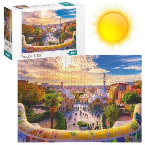 PUZZLE PARK GUELL W BARCELONIE 1000 ELEMENTÓW DO UŁOŻENIA DLA CAŁEJ RODZINY PUZZLE PARK GUELL W BARCELONIE 1000 ELEMENTÓW DO UŁOŻENIA DLA CAŁEJ RODZINY