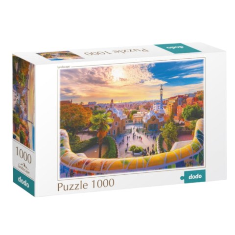PUZZLE PARK GUELL W BARCELONIE 1000 ELEMENTÓW DO UŁOŻENIA DLA CAŁEJ RODZINY PUZZLE PARK GUELL W BARCELONIE 1000 ELEMENTÓW DO UŁOŻENIA DLA CAŁEJ RODZINY