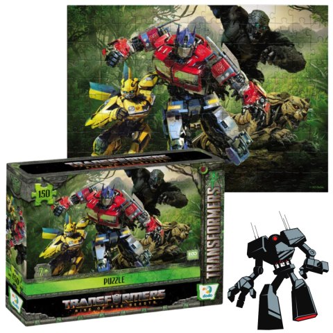 PUZZLE TRANSFORMERS 150 ELEMENTÓW SOFT TOUCH 150 ELEMENTÓW UKŁADANKA PUZZLE TRANSFORMERS 150 ELEMENTÓW SOFT TOUCH 150 ELEMENTÓW UKŁADANKA