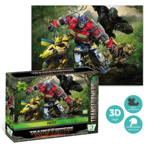 PUZZLE TRANSFORMERS 150 ELEMENTÓW SOFT TOUCH 150 ELEMENTÓW UKŁADANKA PUZZLE TRANSFORMERS 150 ELEMENTÓW SOFT TOUCH 150 ELEMENTÓW UKŁADANKA