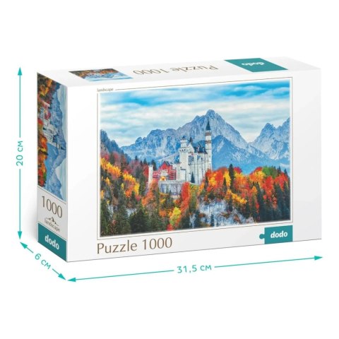 PUZZLE ZAMEK NEUSCHWANSTEIN 1000 ELEMENTÓW DO UŁOŻENIA DLA CAŁEJ RODZINY PUZZLE ZAMEK NEUSCHWANSTEIN 1000 ELEMENTÓW DO UŁOŻENIA DLA CAŁEJ RODZINY