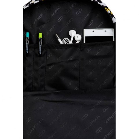 Plecak szkolny młodzieżowy Krata Kwiaty CoolPack