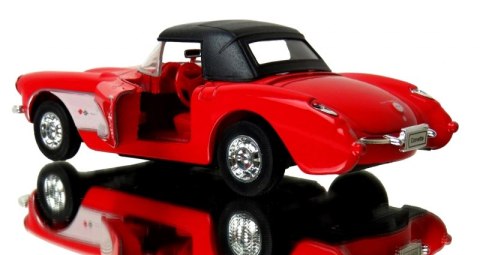 WELLY 1957 CHEVROLET CORVETTE 1:24 SAMOCHÓD KOLEKCJONERSKI WELLY 1957 CHEVROLET CORVETTE 1:24 SAMOCHÓD KOLEKCJONERSKI