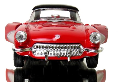 WELLY 1957 CHEVROLET CORVETTE 1:24 SAMOCHÓD KOLEKCJONERSKI WELLY 1957 CHEVROLET CORVETTE 1:24 SAMOCHÓD KOLEKCJONERSKI
