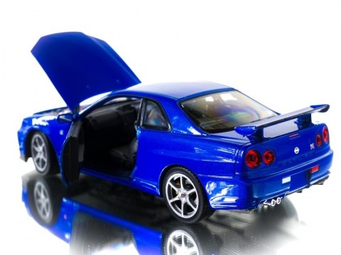 WELLY NISSAN SKYLINE GT R 1:24 SAMOCHÓD KOLEKCJONERSKI WELLY NISSAN SKYLINE GT R 1:24 SAMOCHÓD KOLEKCJONERSKI