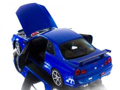 WELLY NISSAN SKYLINE GT R 1:24 SAMOCHÓD KOLEKCJONERSKI WELLY NISSAN SKYLINE GT R 1:24 SAMOCHÓD KOLEKCJONERSKI