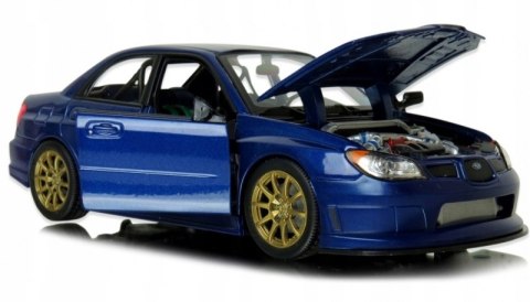 WELLY SUBARU IMPREZA WRX STI 1:24 SAMOCHÓD KOLEKCJONERSKI WELLY SUBARU IMPREZA WRX STI 1:24 SAMOCHÓD KOLEKCJONERSKI