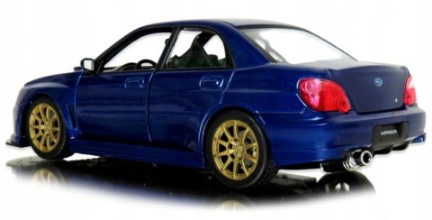 WELLY SUBARU IMPREZA WRX STI 1:24 SAMOCHÓD KOLEKCJONERSKI WELLY SUBARU IMPREZA WRX STI 1:24 SAMOCHÓD KOLEKCJONERSKI