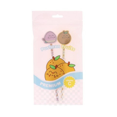 Zestaw 2 ołówków z gumkami Kotek Pusheen The Cat Zestaw 2 ołówków z gumkami Kotek Pusheen The Cat