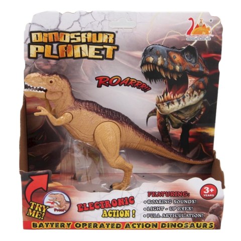 DINOZAUR EFEKTY ŚWIETLNE I DŹWIĘKOWE RUCHOMY ŚWIECĄCE OCZY TYRANOZAUR DINOZAUR EFEKTY ŚWIETLNE I DŹWIĘKOWE RUCHOMY ŚWIECĄCE OCZY TYRANOZAUR