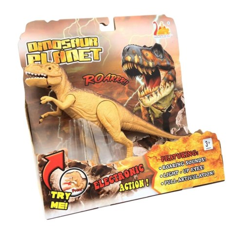 DINOZAUR EFEKTY ŚWIETLNE I DŹWIĘKOWE RUCHOMY ŚWIECĄCE OCZY TYRANOZAUR DINOZAUR EFEKTY ŚWIETLNE I DŹWIĘKOWE RUCHOMY ŚWIECĄCE OCZY TYRANOZAUR
