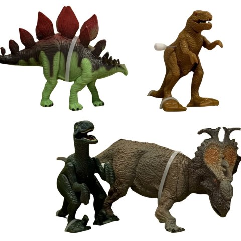 ZESTAW 4 DINOZAURY ZESTAW DINOZAURÓW DO ZABAWY JEDEN NAKRĘCANY DRZEWKO ZESTAW 4 DINOZAURY ZESTAW DINOZAURÓW DO ZABAWY JEDEN NAKRĘCANY DRZEWKO