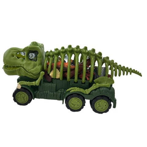 ZESTAW AUTO DINOZAUR INTERAKTYWNY TRANSPORTER QUADY MOTORY ZWIERZĘTA LED