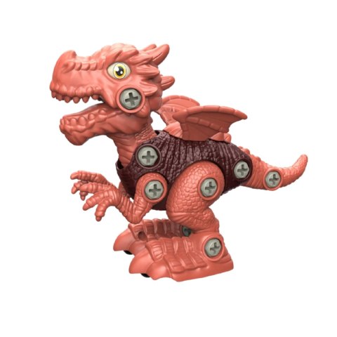ZESTAW DINOZAURÓW DO SKRĘCANIA Z WKRĘTARKĄ I ŚRUBOKRĘTEM DINOZAUR UKŁADANKA ZESTAW DINOZAURÓW DO SKRĘCANIA Z WKRĘTARKĄ I ŚRUBOKRĘTEM DINOZAUR UKŁADANKA