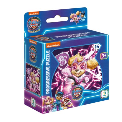 PUZZLE PSI PATROL SKYE 16 ELEMENTÓW DO UŁOŻENIA UROCZEJ KOLOROWEJ UKŁADANKI