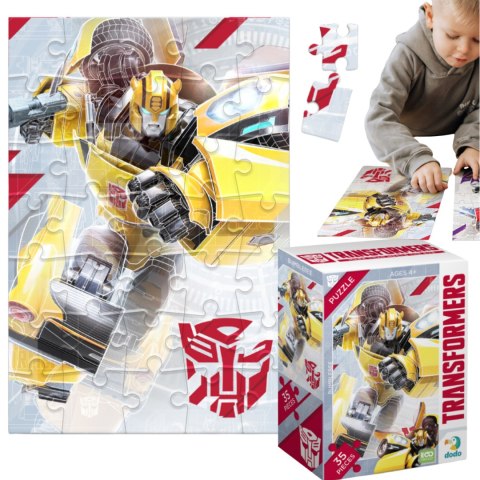 PUZZLE TRANSFORMERS MINI 35 ELEMENTÓW DO UŁOŻENIA DLA NAJMŁODSZYCH PUZZLE TRANSFORMERS MINI 35 ELEMENTÓW DO UŁOŻENIA DLA NAJMŁODSZYCH