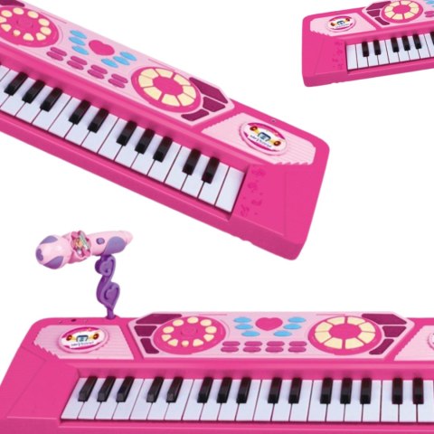 ELEKTRONICZNE PIANINO ORGANY DLA DZIECI MIKROFON EFEKTY ŚWIETLNE ELEKTRONICZNE PIANINO ORGANY DLA DZIECI MIKROFON EFEKTY ŚWIETLNE