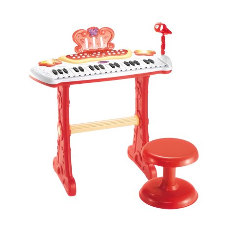 ELEKTRONICZNE PIANINO ZESTAW KRZESŁO INSTRUMENT MUZYCZNY OŚWIETLENIE ELEKTRONICZNE PIANINO ZESTAW KRZESŁO INSTRUMENT MUZYCZNY OŚWIETLENIE