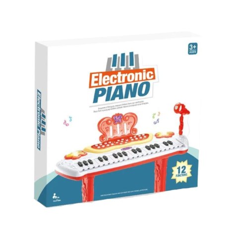 ELEKTRONICZNE PIANINO ZESTAW KRZESŁO INSTRUMENT MUZYCZNY OŚWIETLENIE ELEKTRONICZNE PIANINO ZESTAW KRZESŁO INSTRUMENT MUZYCZNY OŚWIETLENIE