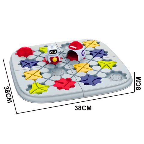 GRA LOGICZNA PLANSZOWA KOSMOS RAKIETA ROBOT PUZZLE KLOCKI GRA LOGICZNA PLANSZOWA KOSMOS RAKIETA ROBOT PUZZLE KLOCKI
