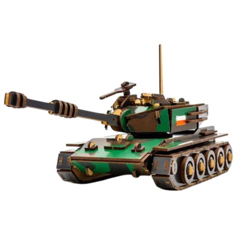 CZOŁG POJAZD WOJSKOWY PUZZLE DREWNIANE UKŁADANKA MODEL 3D WOJSKO CZOŁG POJAZD WOJSKOWY PUZZLE DREWNIANE UKŁADANKA MODEL 3D WOJSKO