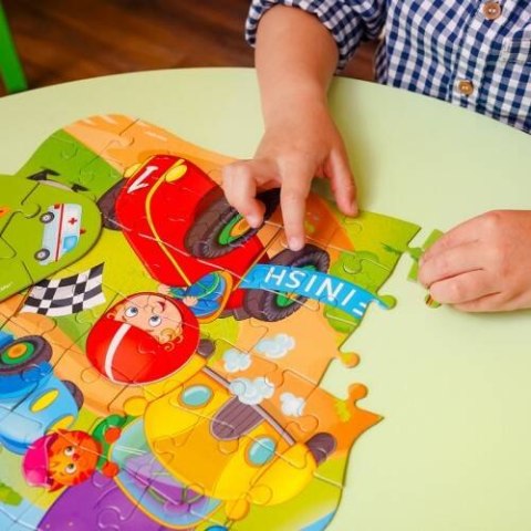 PUZZLE 2W1 POJAZDY ZESTAW UKŁADANKA MINI GRA EDUKACYJNA ROTER KAFER PUZZLE 2W1 POJAZDY ZESTAW UKŁADANKA MINI GRA EDUKACYJNA ROTER KAFER